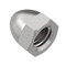 Zoro Select Low Crown Cap Nut, 7/16"-14, 18-8 Stainless Steel, Plain, 0.688 in H, 5 PK CPB246 - alternate 1