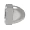 Zoro Select Low Crown Cap Nut, 7/16"-14, 18-8 Stainless Steel, Plain, 0.688 in H, 5 PK CPB246 - alternate 3