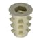 Zoro Select Hex Drive Threaded Insert, M4-0.70 Int Thrd Sz, 10 mm L, 7.391 mm Dia., Zinc Alloy, Plain, 50 PK 900407-10-PK50 - alternate 1