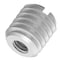 Zoro Select Standard Wall Self Locking Thread Insert, No. 10-32 Int Thrd Sz, 316 Stainless Steel 316-332 - alternate 4