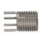 Zoro Select Key Locking Thread Insert, Thin Wall, 4 Keys, M8-1.25 Int Thrd Sz, M12-1.25 Ext Thrd Sz, 10 PK 217-076353 - alternate 4