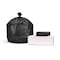 Zoro Trash Bags: 56 gal Capacity, 43 in x 48 in, 22 micron Thick, Black, 150 PK 396GK3 - alternate 5