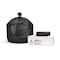 Zoro Trash Bags: 56 gal Capacity, 43 in x 48 in, 22 micron Thick, Black, 150 PK 396GK3 - alternate 1