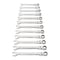 Gearwrench 12 Piece 90-Tooth 12 Point Flex Head Ratcheting Combination Metric Wrench Set 86727 - alternate 5