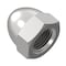 Zoro Select Low Crown Cap Nut, 1/2"-20, 18-8 Stainless Steel, Plain, 0.813 in H, 3 PK CPB249 - alternate 1