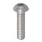 Zoro Select No. 10-24 x 3/4 in Torx Button Standard Machine Screw, Unfinished A286 Stainless Steel ZBM231-286 - alternate 1