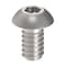 Zoro Select No. 6-32 x 1/4 in Torx Button Standard Machine Screw, Unfinished A286 Stainless Steel ZBM124-286 - alternate 1