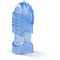 Lee Gel Fingertip Grips, Size 5, Assorted, PK10, Thermoplastic Elastomers(TPE), Blue; Clear; Green; Red 61050 - alternate 3
