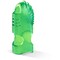 Lee Gel Fingertip Grips, Size 5, Assorted, PK10, Thermoplastic Elastomers(TPE), Blue; Clear; Green; Red 61050 - alternate 2