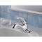 Delta Single Handle 4" Mount, 3 Hole Low Arc Bathroom Faucet, Chrome 520LF-HDF - alternate 2