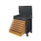 Gearwrench Tool Cart, 7 Drawer, Black/Orange, 35 in W 83246 - alternate 4