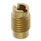 Zoro Select Knife Thread Insert, 5/16"-18 Int Thrd Sz, 1 in L, 1/2 in Dia., Brass, Plain EZ-400-510 - alternate 1