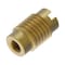 Zoro Select Knife Thread Insert, 5/16"-18 Int Thrd Sz, 1 in L, 1/2 in Dia., Brass, Plain EZ-400-510 - alternate 4