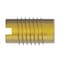 Zoro Select Knife Thread Insert, 5/16"-18 Int Thrd Sz, 1 in L, 1/2 in Dia., Brass, Plain EZ-400-510 - alternate 3