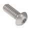 Zoro Select No. 6-32 x 3/8 in Torx Button Standard Machine Screw, Unfinished A286 Stainless Steel ZBM126-286 - alternate 4