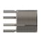Zoro Select Key Locking Thread Insert, Extra Heavy Wall, 4 Keys, 3/4"-16 Int Thd Sz, 1 1/4"-12 Ext Thd Sz, 10 PK 217-076541 - alternate 3