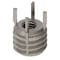 Zoro Select Key Locking Thread Insert, Heavy Wall, 4 Keys, No. 10-32 Int Thrd Sz, 3/8"-16 Ext Thrd Sz, 10 PK 217-077501 - alternate 1