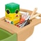 Simplay3 Easy Haul Flat Bed Cart, Resin, 47.5 In L, 31 In W, 14 In H 416030-01 - alternate 5
