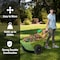 Simplay3 Easy Haul Flat Bed Cart, Resin, 47.5 In L, 31 In W, 14 In H 416030-01 - alternate 2