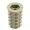 Zoro Select Hex Drive Threaded Insert, 5/16"-18 Int Thrd Sz, 51/64 in L, 35/64 in Dia., Zinc Alloy, Plain, PK50 951618-20-PK50 - alternate 1