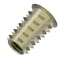 Zoro Select Hex Drive Threaded Insert, 5/16"-18 Int Thrd Sz, 51/64 in L, 35/64 in Dia., Zinc Alloy, Plain, PK50 951618-20-PK50 - alternate 4