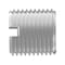 Zoro Select Thin Wall Self Locking Thread Insert, 1/2"-13 Int Thrd Sz, 18-8 Stainless Steel, 5 PK 313-8-PK5 - alternate 4