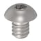 Zoro Select No. 10-24 x 1/4 in Torx Button Standard Machine Screw, Unfinished A286 Stainless Steel ZBM224-286 - alternate 1