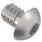 Zoro Select No. 10-24 x 1/4 in Torx Button Standard Machine Screw, Unfinished A286 Stainless Steel ZBM224-286 - alternate 3