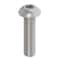 Zoro Select No. 10-32 x 3/4 in Torx Button Standard Machine Screw, Unfinished A286 Stainless Steel ZBM281-286 - alternate 1