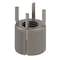 Zoro Select Key Locking Thread Insert, Extra Heavy Wall, 4 Keys, 3/4"-10 Int Thd Sz, 1 1/4"-12 Ext Thd Sz, 10 PK 217-076341 - alternate 1