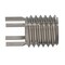 Zoro Select Key Locking Thread Insert, Thin Wall, 4 Keys, 7/16"-14 Int Thrd Sz, 9/16"-12 Ext Thrd Sz, 10 PK 217-077325 - alternate 3