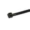 Monoprice Cable Tie, 11 in L, Black, Nylon, 50 lb Strength, 100 PK 5767 - alternate 2