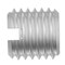 Zoro Select Thin Wall Self Locking Thread Insert, No. 10-24 Int Thrd Sz, 18-8 Stainless Steel, 5 PK 313-3-PK5 - alternate 3