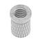 Zoro Select Press Insert, 5/16"-18 Int Thrd Sz, 9/16 in L, 25/64 in Dia., Aluminum, Plain, 10 PK 260-5-AL-PK10 - alternate 1