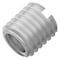 Zoro Select Thin Wall Self Locking Thread Insert, M12-1.75 Int Thrd Sz, Steel, 5 PK 319-M12-PK5 - alternate 3