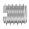 Zoro Select Standard Wall Self Locking Thread Insert, No. 10-24 Int Thrd Sz, 18-8 Stainless Steel EZ-303-332 - alternate 4