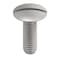 Zoro Select 5/16"-18 x 1 in Truss Head Slotted Round Machine Screw, 18-8 Stainless Steel, Passivated ZW1246 - alternate 1