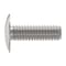 Zoro Select 5/16"-18 x 1 in Truss Head Slotted Round Machine Screw, 18-8 Stainless Steel, Passivated ZW1246 - alternate 3