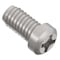 Zoro Select Thread Cutting Screw, M3.5 x 8 mm, Zinc Plated Steel Fillister Head Phillips Drive, 500 PK M67150.035.0008 - alternate 4