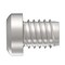 Zoro Select Thread Cutting Screw, M4 x 6 mm, Zinc Plated Steel Fillister Head Phillips Drive, 500 PK M67150.040.0006 - alternate 3