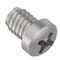 Zoro Select Thread Cutting Screw, M4 x 6 mm, Zinc Plated Steel Fillister Head Phillips Drive, 500 PK M67150.040.0006 - alternate 4