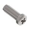 Zoro Select Thread Cutting Screw, M3 x 10 mm, Zinc Plated Steel Fillister Head Phillips Drive, 500 PK M67150.030.0010 - alternate 3