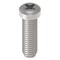 Zoro Select Thread Cutting Screw, M5 x 20 mm, Zinc Plated Steel Fillister Head Phillips Drive, 250 PK M67150.050.0020 - alternate 1