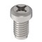 Zoro Select Thread Cutting Screw, M6 x 12 mm, Zinc Plated Steel Fillister Head Phillips Drive, 100 PK M67150.060.0012 - alternate 1