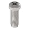 Zoro Select Thread Cutting Screw, M6 x 20 mm, Zinc Plated Steel Fillister Head Phillips Drive, 100 PK M67150.060.0020 - alternate 1