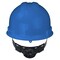Radians Hard Hat, HDPE, 4 Point Point Ratchet, Type 1, Class E, Blue GHR4-BLUE - alternate 2
