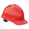 Radians Hard Hat, HDPE, 4 Point Point Ratchet, Type 1, Class E, Red GHR4-RED - alternate 1