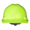 Radians Hard Hat, HDPE, 6 Point Ratchet, Type 1, Class E, Hi-Vis Green GHR6-GREEN-HV - alternate 4