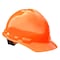 Radians Hard Hat, HDPE, 6 Point Ratchet, Type 1, Class E, Hi-Vis Orange GHR6-ORANGE-HV - alternate 1