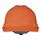 Radians Hard Hat, HDPE, 6 Point Ratchet, Type 1, Class E, Orange GHR6-ORANGE - alternate 3